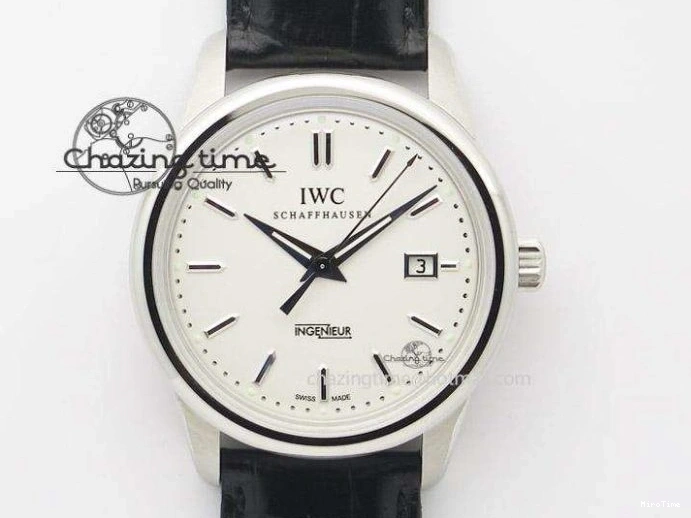 MIROTIME 0104 Supportive Big Pilot Real PR IW502003 Real Ceramic ZF 1:1 Best Edition On Black Calfskin Strap A51111 V 7238